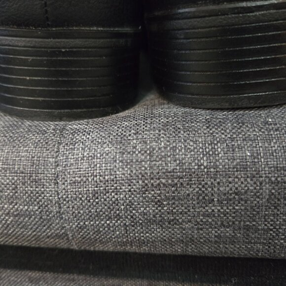 Chanel like Never Worn Riding Boot  Over the Knee Black Boots Size 10 - Picture 6 of 9